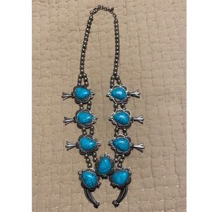 Non authentic squash blossom.